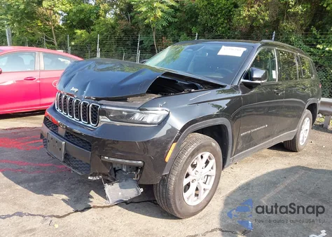 2021 Jeep Grand Cherokee L Limited 4X4 из США, поврежденный, VIN 1C4RJKBG7M8141987